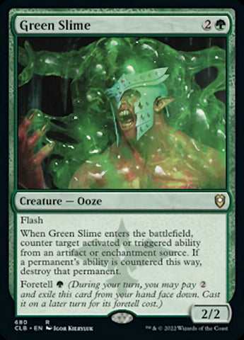 strixhaven cards mtg Human // Ooze Double-Sided Token [Innistrad: Midnight Hunt Tokens] main image 0