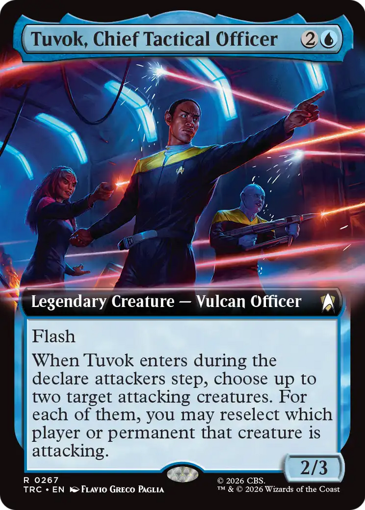 Tuvok, Chief Tactical Officer (Extended Art) [Star Trek Commander]