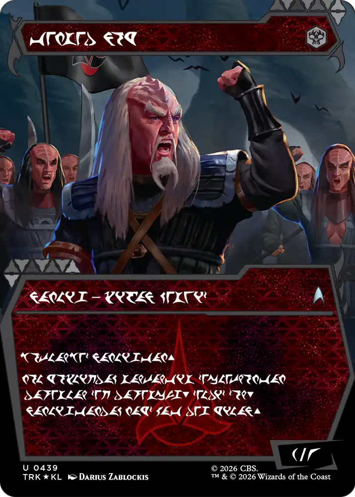 Storied Veteran (Showcase) (Klingon) [Star Trek]