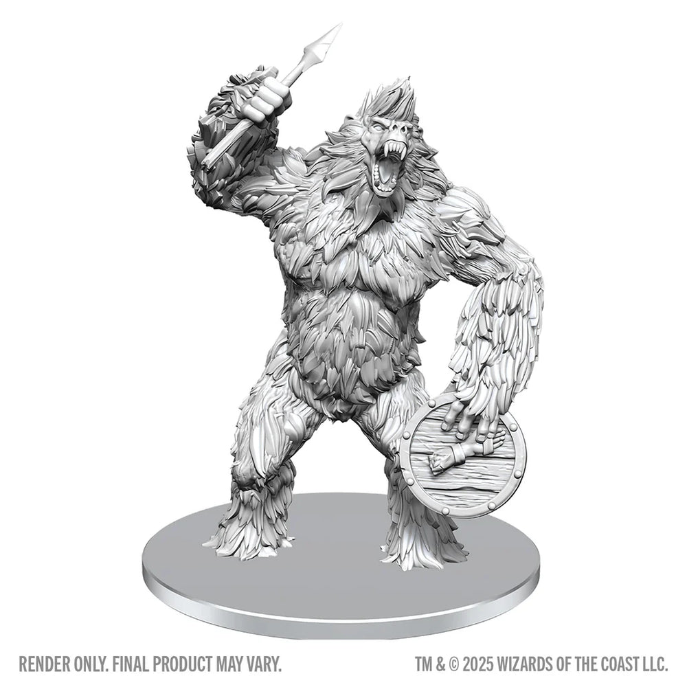 Classic Yeti [D&D Mini]