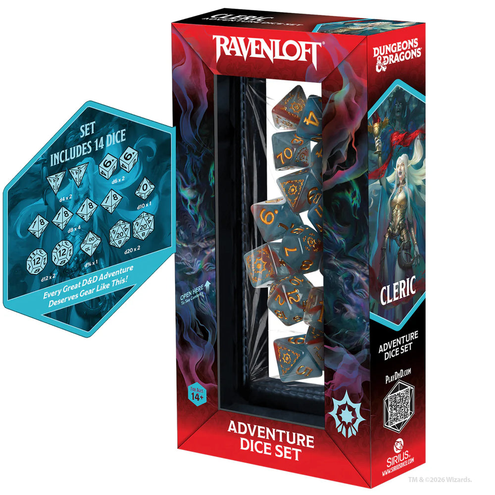 Cleric Adventure 14 ct Dice Set [D&D]
