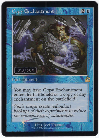 Copy Enchantment 013/500 Serialized - Ravnica Remastered