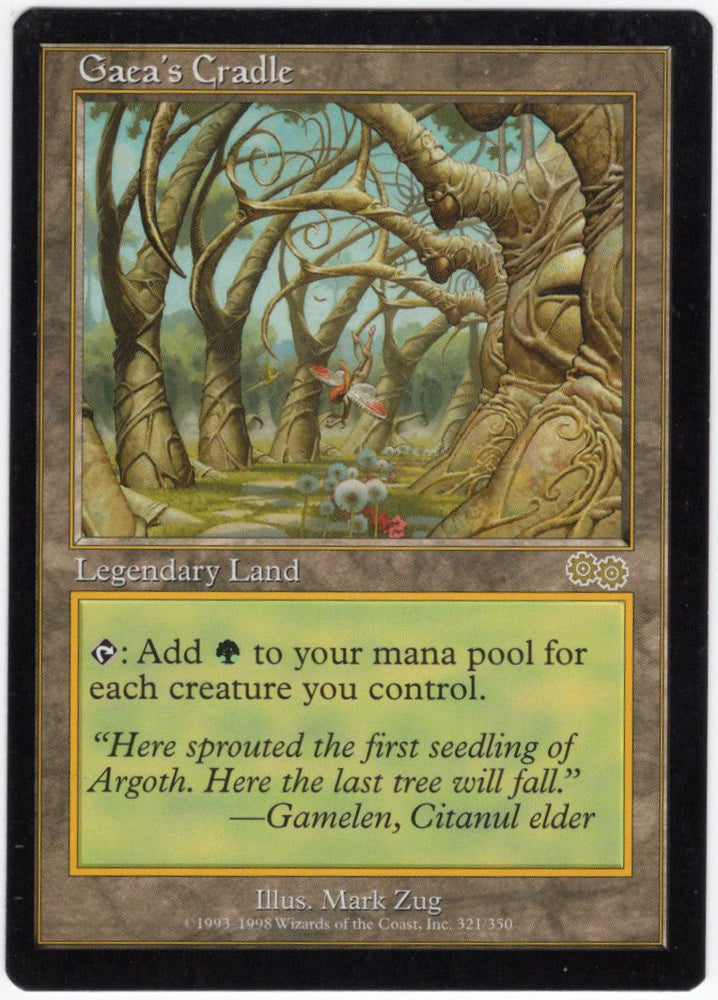 Gaea's Cradle - Urza's Saga - LP #154