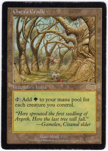 Gaea's Cradle - Urza's Saga - HP #1782