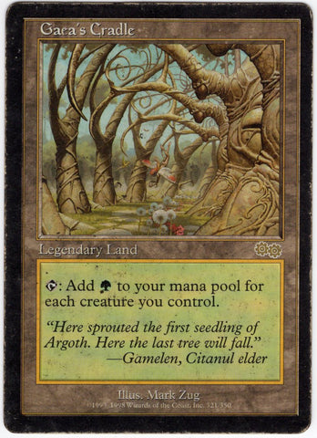 Gaea's Cradle - Urza's Saga - HP #361