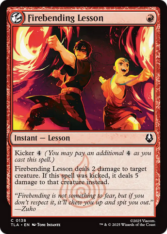 Firebending Lesson [Avatar: The Last Airbender]