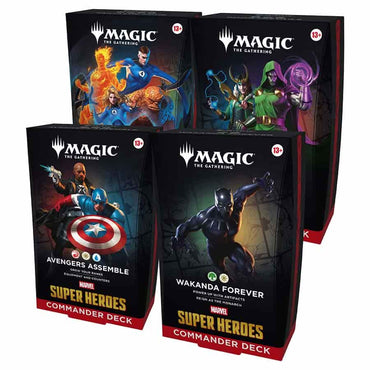 Marvel Super Heroes Commander Decks (Universes Beyond) [MTG]
