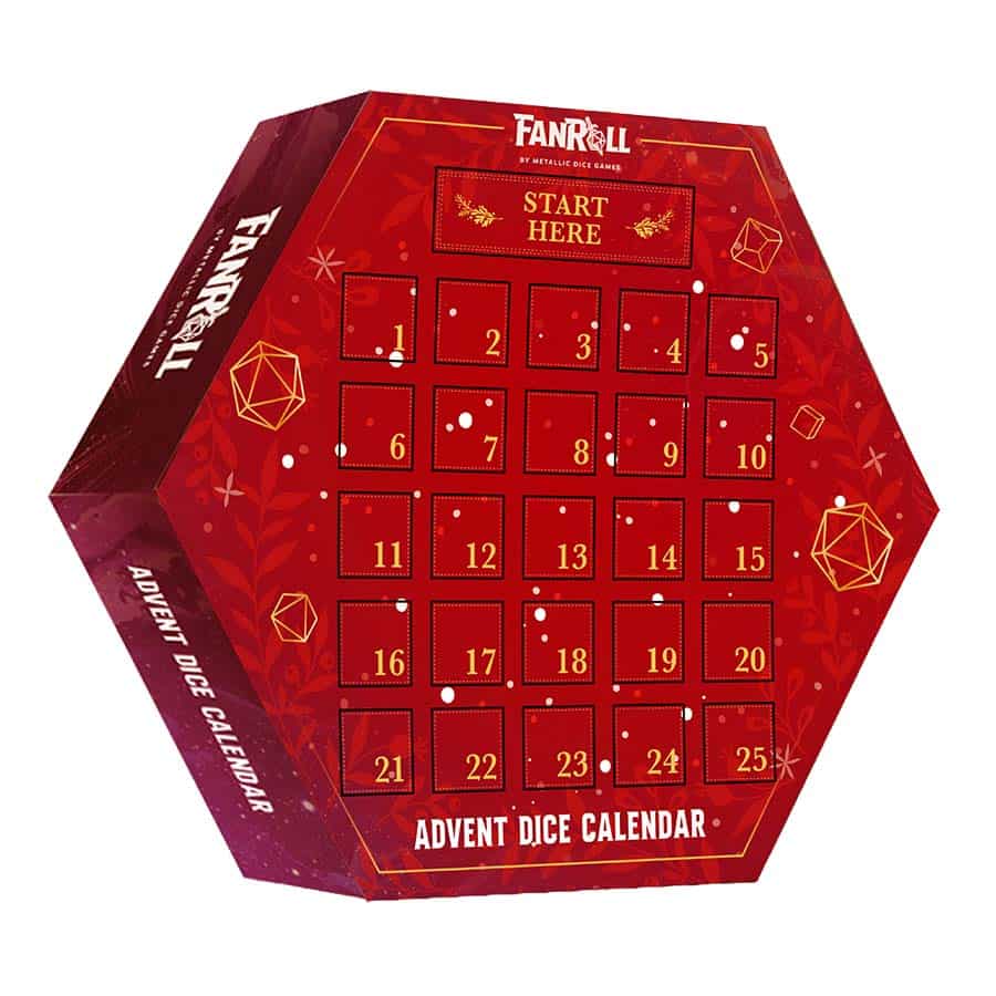 Fanroll Advent Dice Calendar