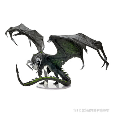 D&D Icons of the Realm: Adult Black Dragon Corruptor (Painted)