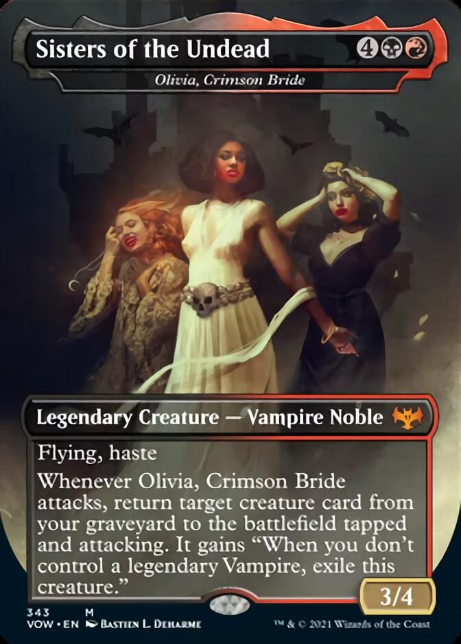 mtg crimson vow art cards Innistrad: Crimson Vow Henrika, Infernal Seer Standard Deck Protector  Sleeves (100ct) for Magic: The Gathering| Ultra PRO International main image 0