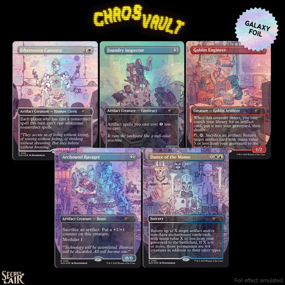 Featuring: Deathburger - Galaxy Foil [Secret Lair]