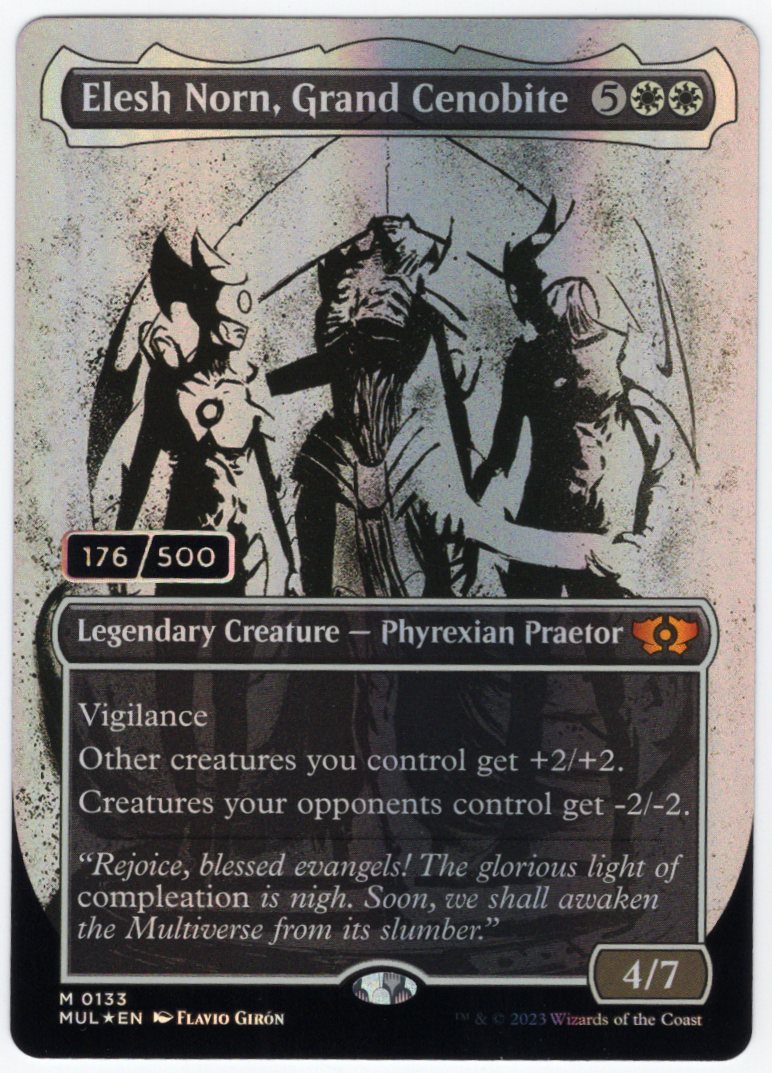 Elesh Norn, Grand Cenobite 176/500 Serialized -March of the Machine: M