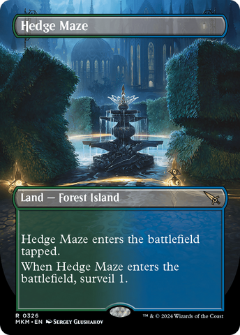Hedge Maze (Borderless) [Murders at Karlov Manor]