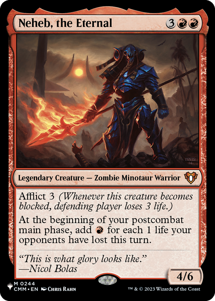 Neheb, the Eternal [The List]