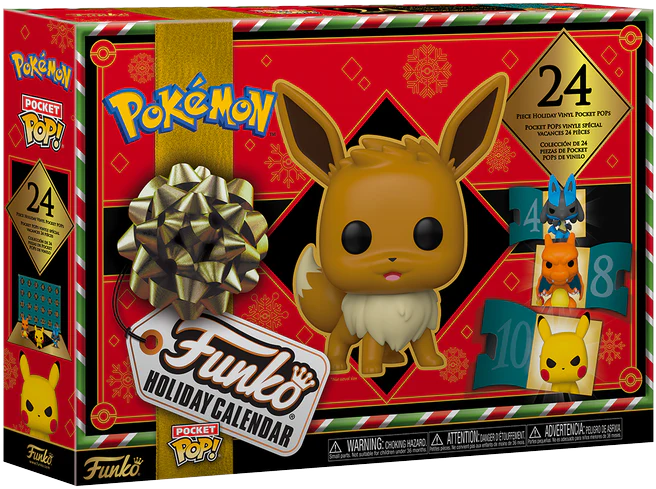 Pokémon Holiday Calendar - Funko Pocket Pop! 2023