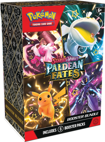 Pokémon Paldean Fates Booster Bundle