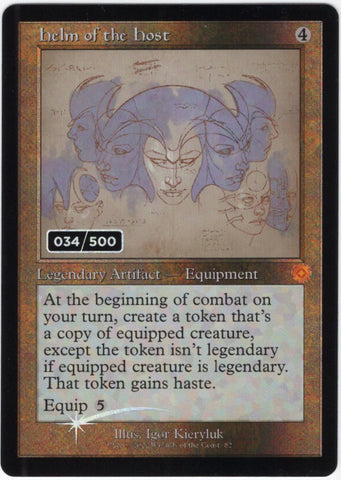 Helm of the Host #034/500 Serialized - The Brothers' War
