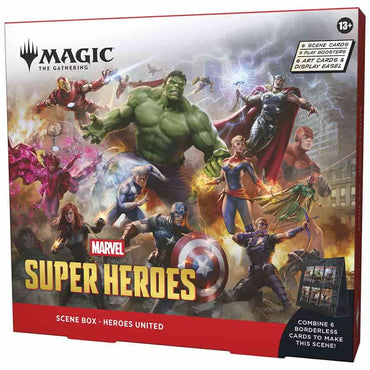 Marvel Super Heroes Scene Box (Universes Beyond) [MTG]