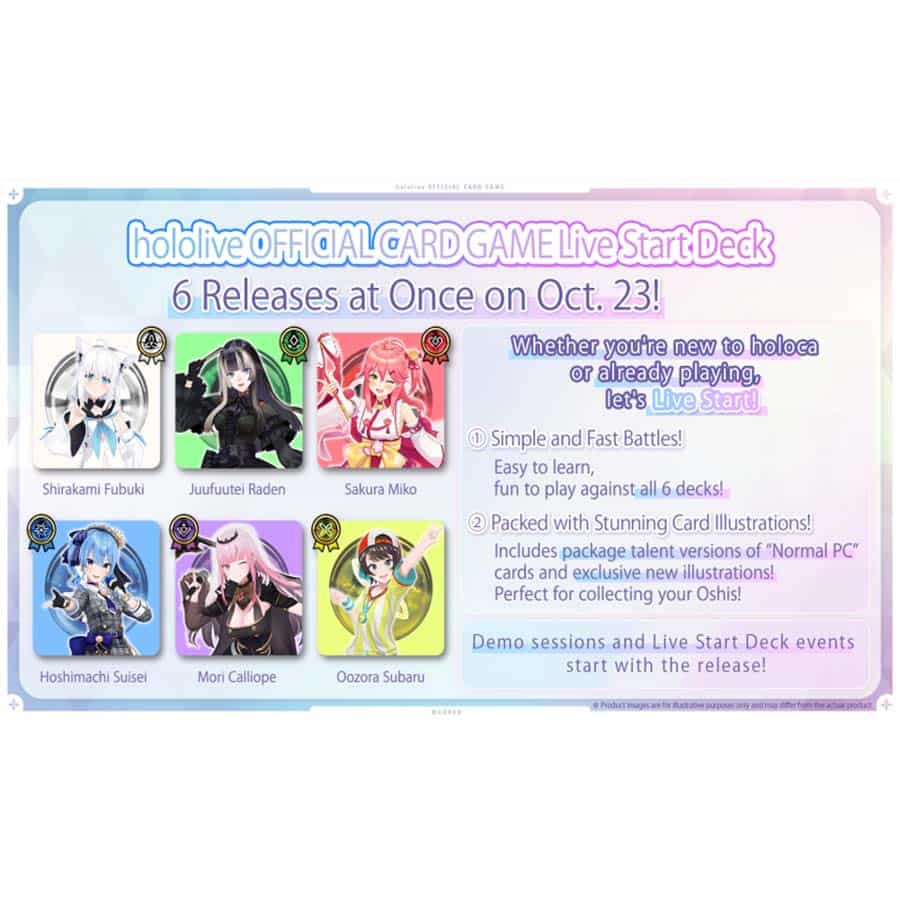 hololive Live Start Decks [Hololive] (10/23)