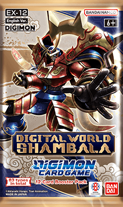 Digital World Shambala Booster Pack - EX12 [Digimon] (07/03)