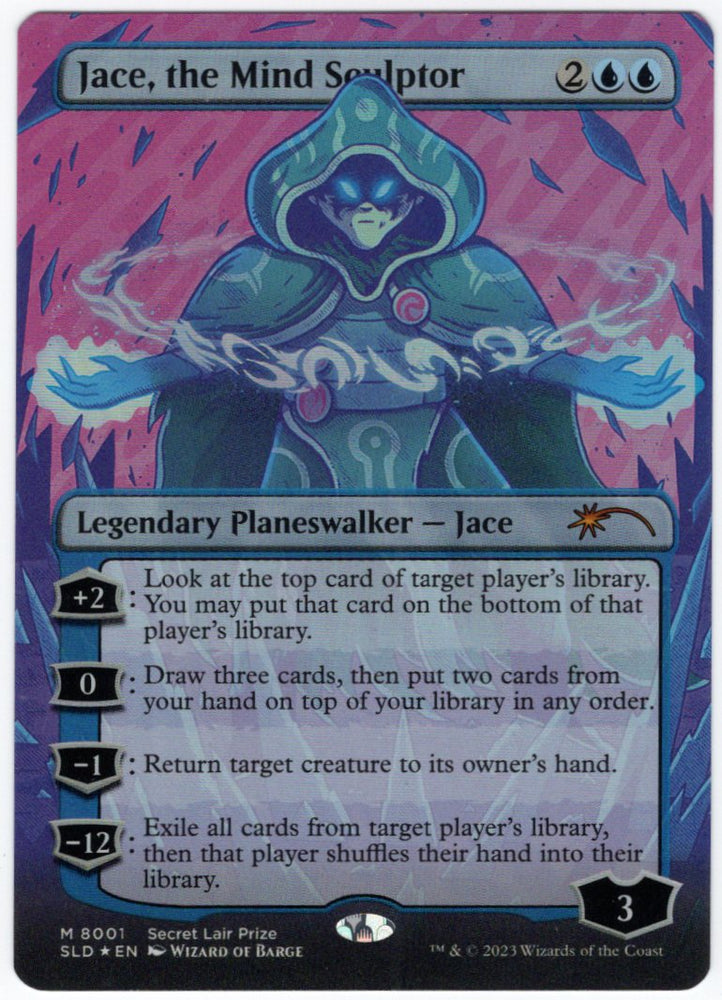 Jace, the Mind Sculptor Prize Card Foil /64