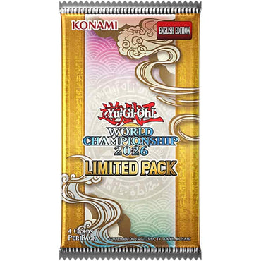 Limited Pack World Championships 2026 Booster Pack [Yugioh] (08/29)