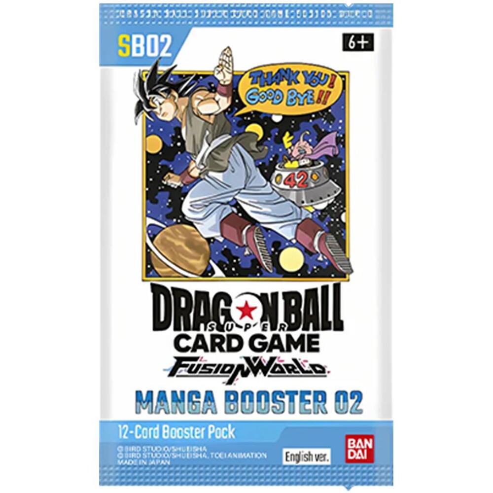 Manga Booster 02 Booster Pack - SB02 [DBS: Fusion World]