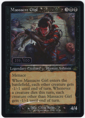 Massacre Girl 239/500 Serialized - Ravnica Remastered
