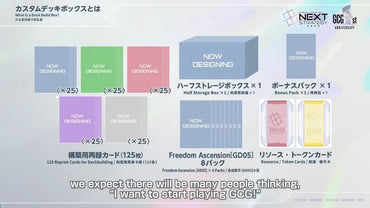 Freedom Ascension Deck Build Box - SC01 [Gundam Card Game] (07/24)