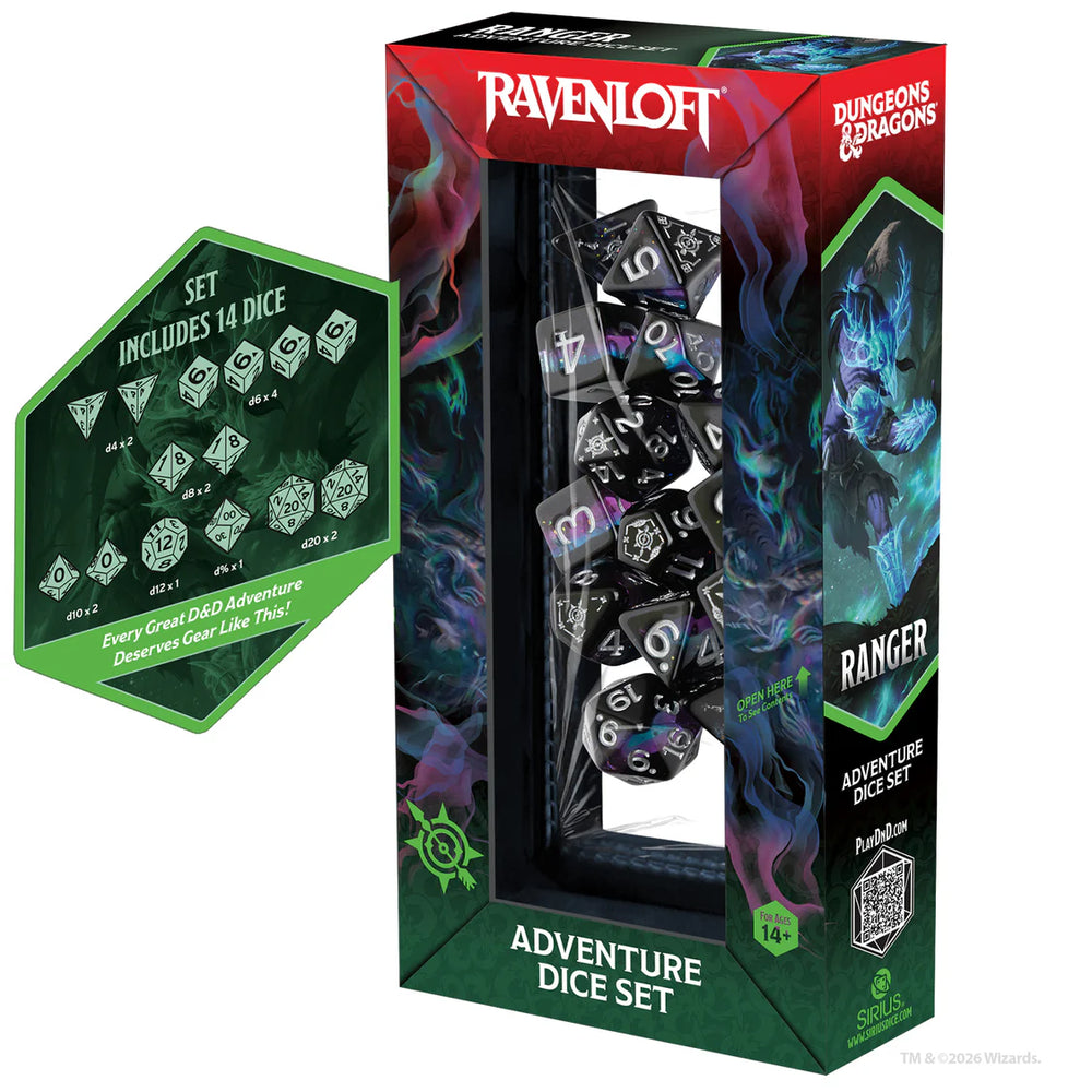 Ranger Adventure 14 ct Dice Set [D&D]