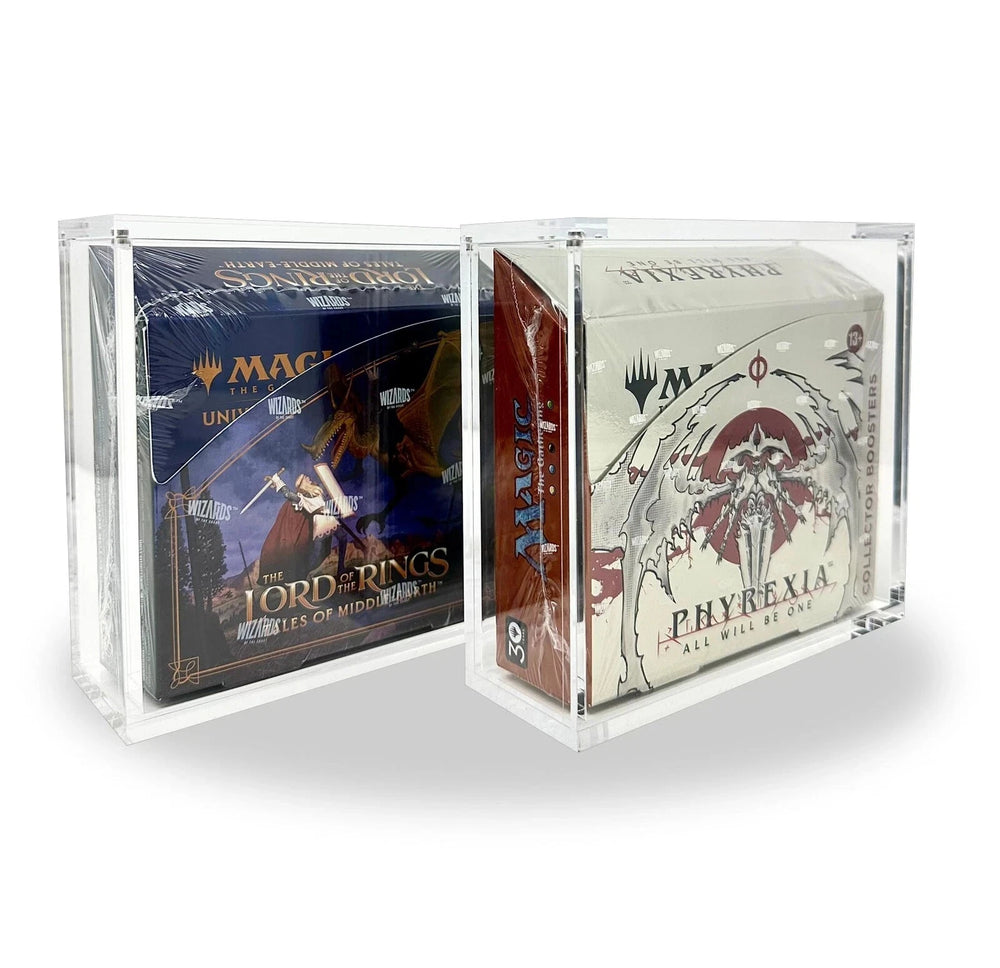 Acrylic Box Display - MTG Collector / Japanese Pokémon Size