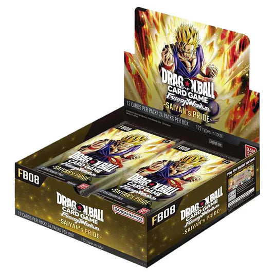 Saiyan's Pride Booster Box - FB08 [DBS: Fusion World]