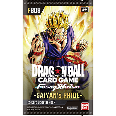 Saiyan's Pride Booster Pack - FB08 [DBS: Fusion World]