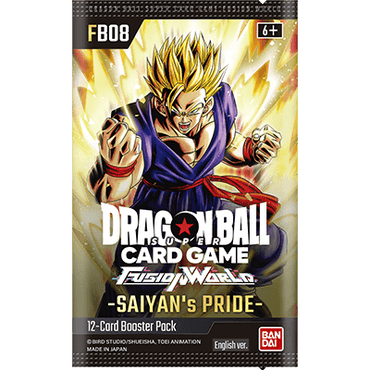 Saiyan's Pride Booster Pack - FB08 [DBS: Fusion World]