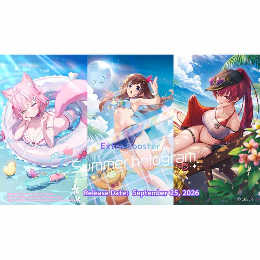 Summer Hologram Booster Box [Hololive] (09/25)