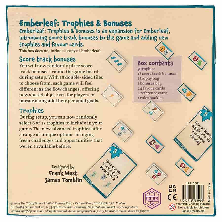 Emberleaf: Trophies & Bonuses