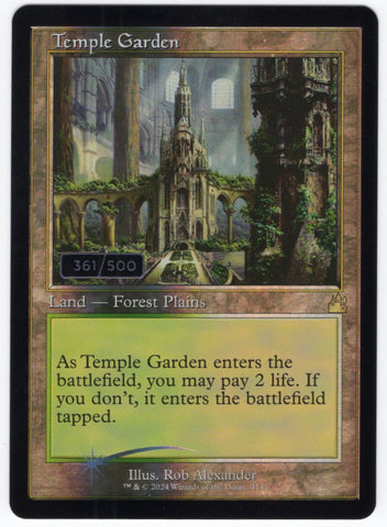 Temple Garden 361/500 Serialized - Ravnica Remastered