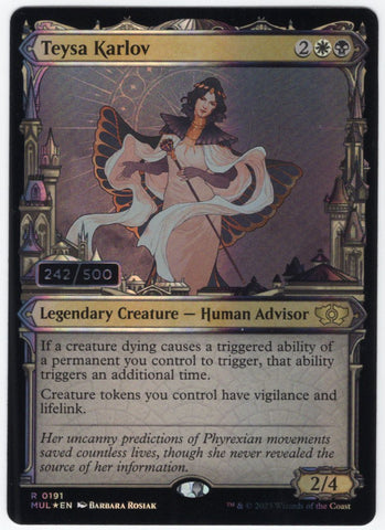 Teysa Karlov #242/500 Serialized -March of the Machine: Multiverse Legends