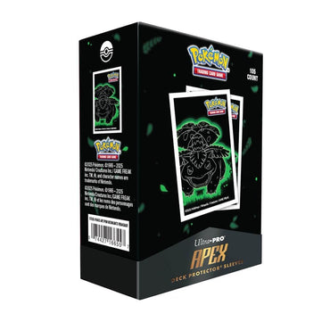 Neon Kanto Venusaur APEX Deck Protector Sleeves [Ultra Pro]