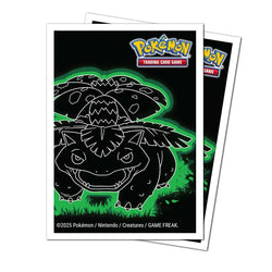 Neon Kanto Venusaur APEX Deck Protector Sleeves [Ultra Pro]