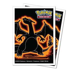 Neon Kanto Charizard APEX Deck Protector Sleeves [Ultra Pro]