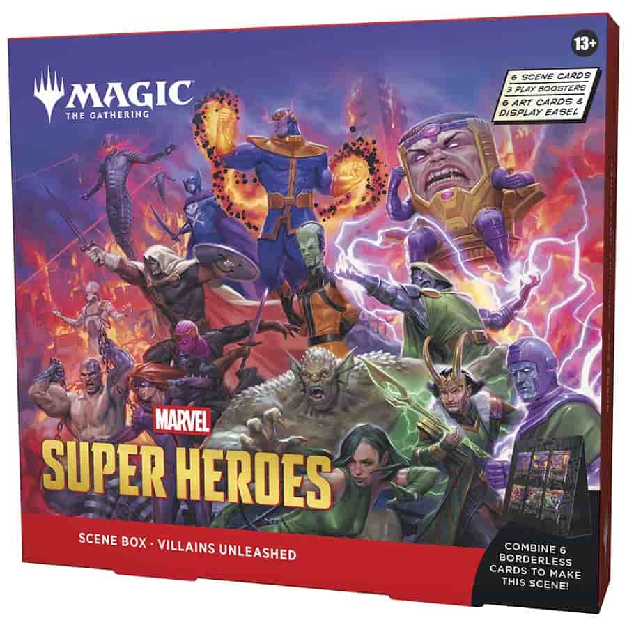 Marvel Super Heroes Scene Box (Universes Beyond) [MTG]