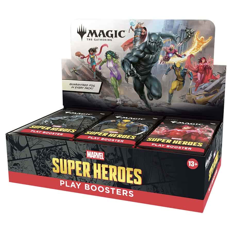 Marvel Super Heroes Play Booster Box (Universes Beyond) [MTG]