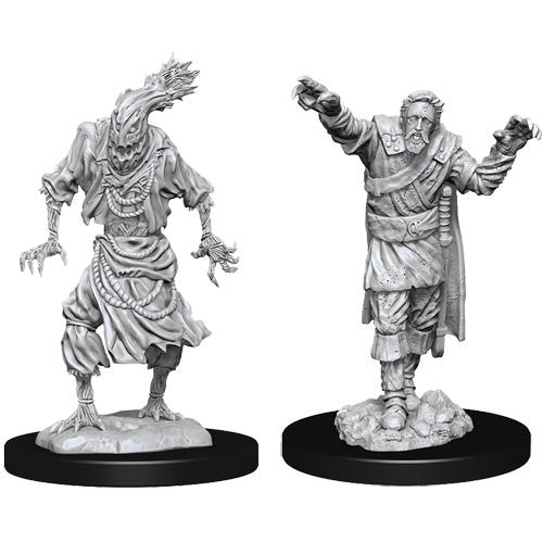 Unpainted D&D Miniature: Scarecrow & Stone Cursed