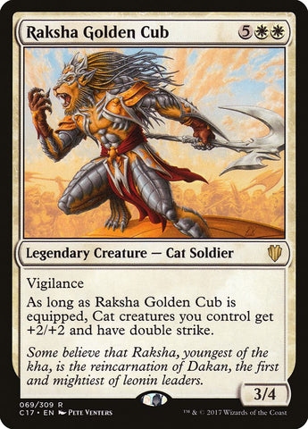 Raksha Golden Cub [Commander 2017]