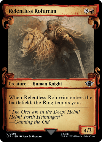 Relentless Rohirrim [The Lord of the Rings: Tales of Middle-Earth Showcase Scrolls]