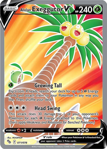 Alolan Exeggutor V (071/078) [Pokémon GO]