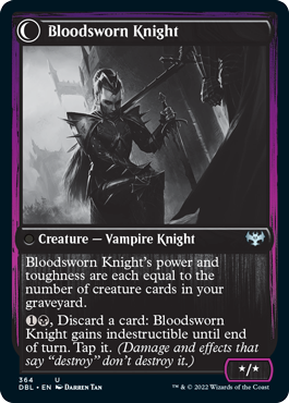 Bloodsworn Squire // Bloodsworn Knight [Innistrad: Double Feature]