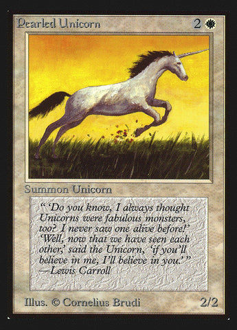 Pearled Unicorn [International Collectors' Edition]