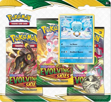 Evolving Skies Booster 3-pack - Eiscue